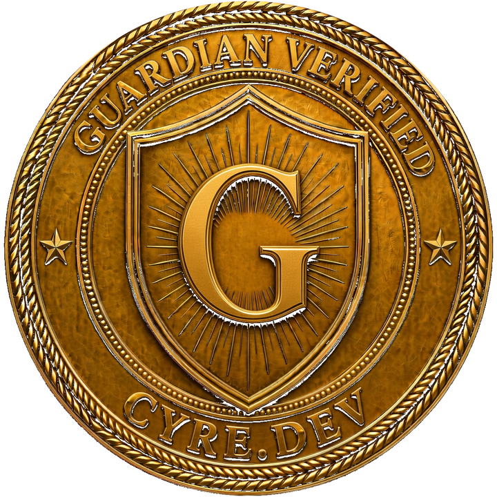 Guardian Verified seal sample